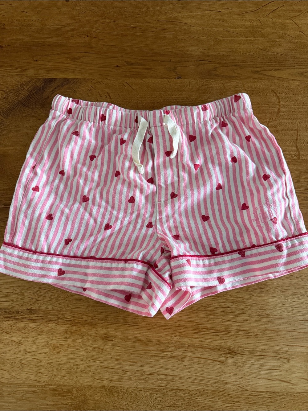 GAP x Summer Fridays Pink & White Sleep Shorts - XS - NWOT